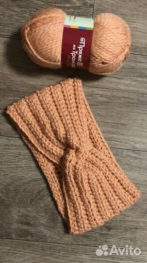 Повязка на голову шапка