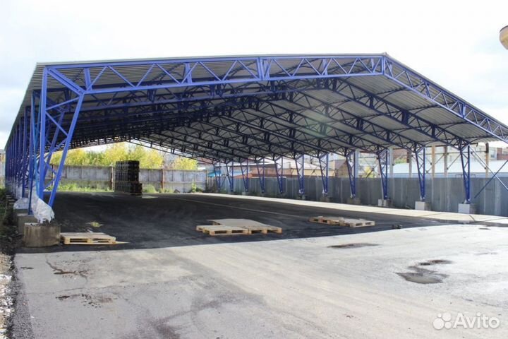 Строительство навесов, складов, ангаров