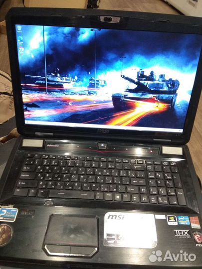 Игровой ноутбук MSI gt70