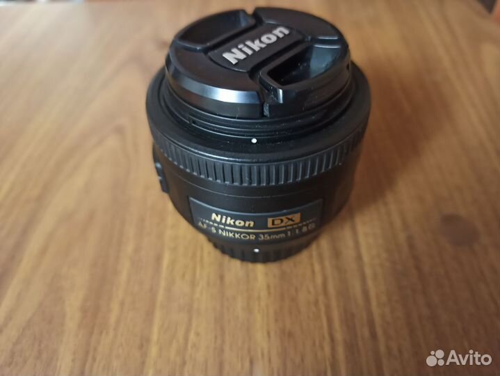 Объектив nikon 35 mm 1.8