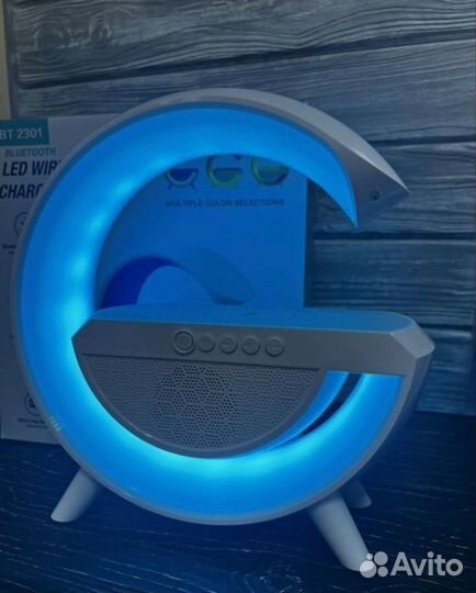 Лампа-ночник-муз.колонка с подсветкой