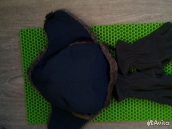 Шапки, перчатки, от 3 до 7 летЦена за все