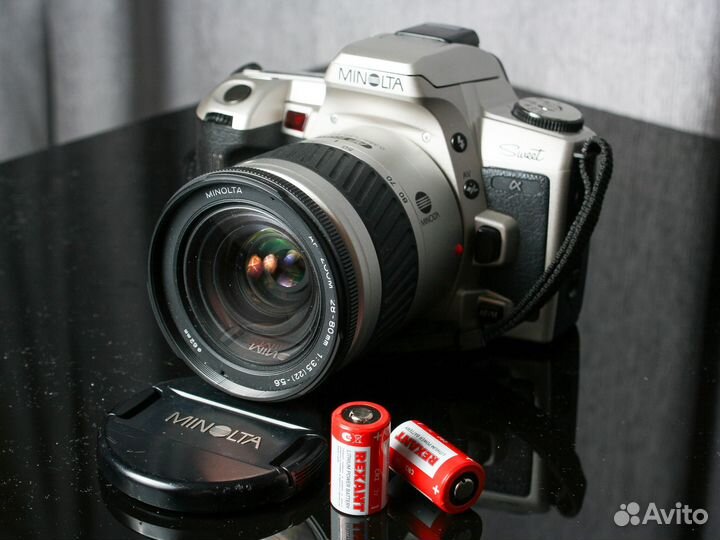 Minolta Sweet Alpha + 2 объектива