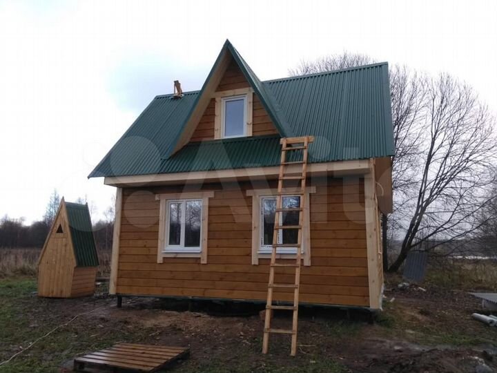 Дом 52 м² на участке 7 сот.