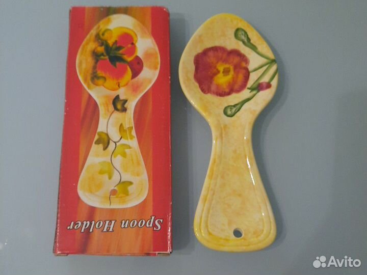 Керамическая ложка- подставка