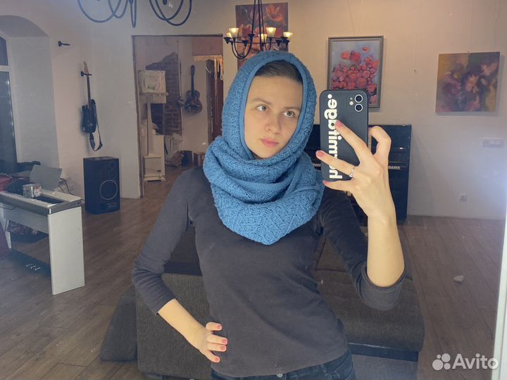 Шарф-капюшон