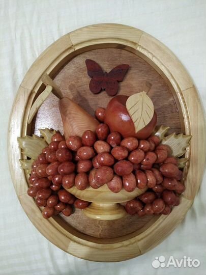 Деревянное пано 3Д 