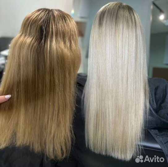 Прикорневое мелирование/тонирование