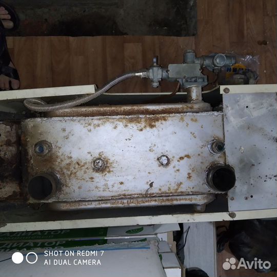 Газовый котел напольный бу