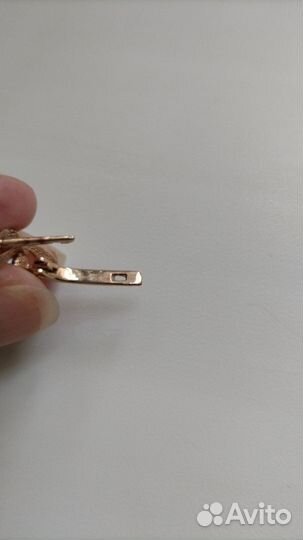 Золотые серьги с жемчугом