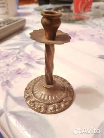 Старинный подсвечник