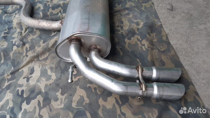 Глушитель Фольксваген Тигуан 2