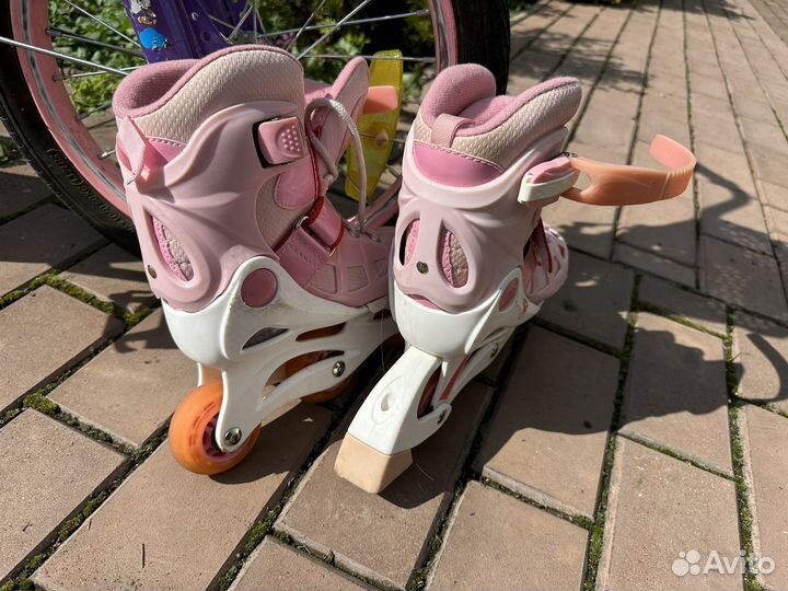Роликовые коньки детские 26-29