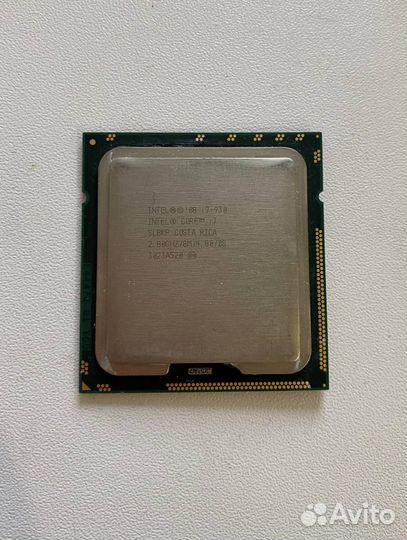 Процессор intel core i7-930