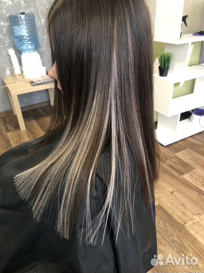 Цветные пряди