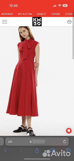 Платье wales bonner оригинал