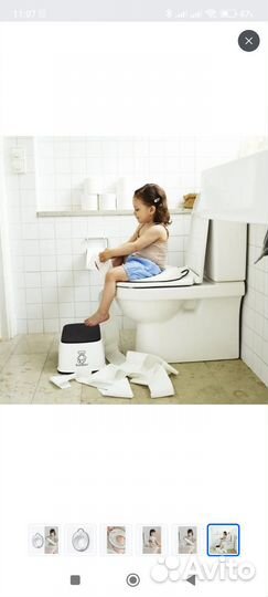 Адаптер на унитаз babybjorn, Сиденье