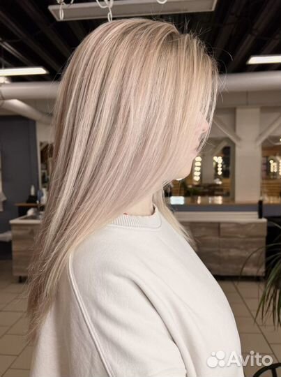 Окрашивание в один тон