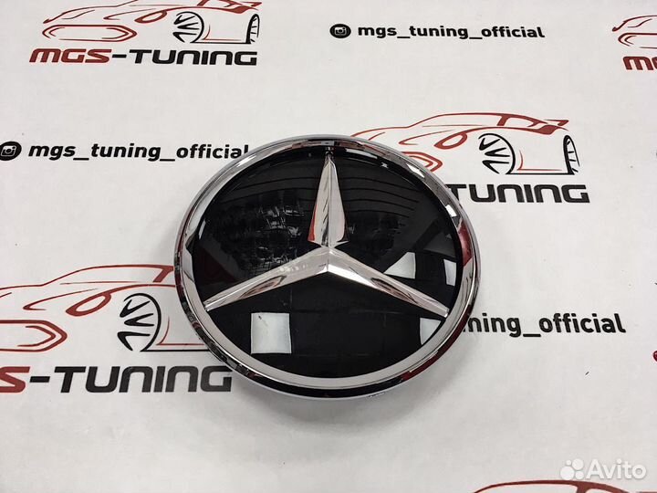 Звезда в решетку W213 Под дистроник E-class