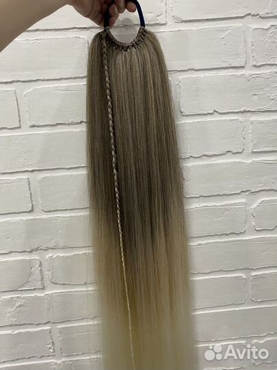 Накладной хвост. Хвост на резинке. Шиньен