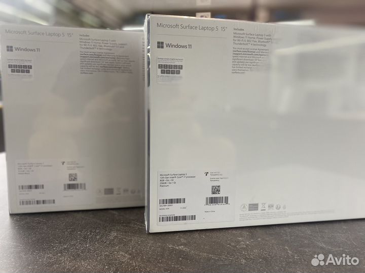 Ноутбук Microsoft Surface Laptop 5 8GB 256Gb/512G