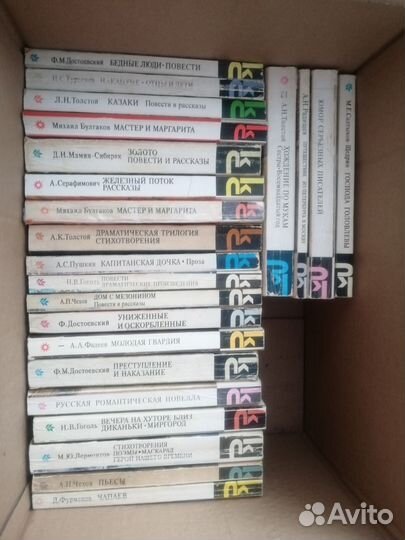 Книги классики и современники