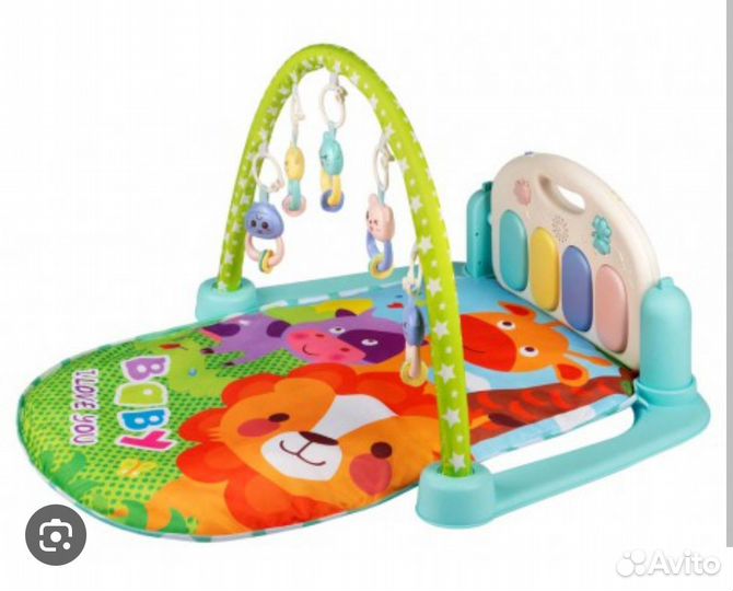 Развивающий коврик с пианино