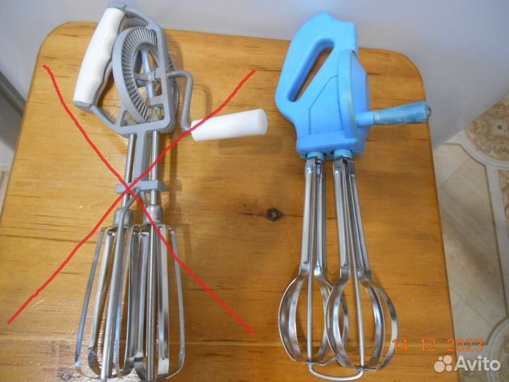 Миксер ручной механический СССР