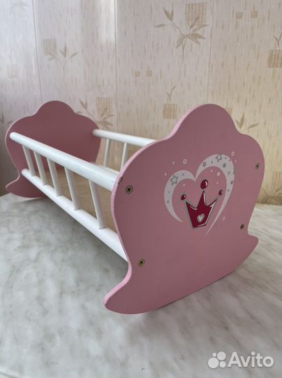 Кроватка игрушечная