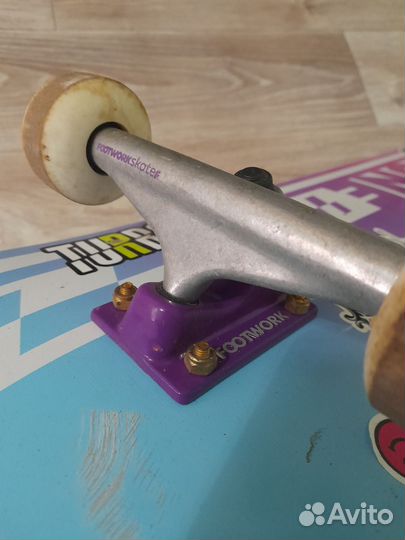 Скейтборд footwork custom