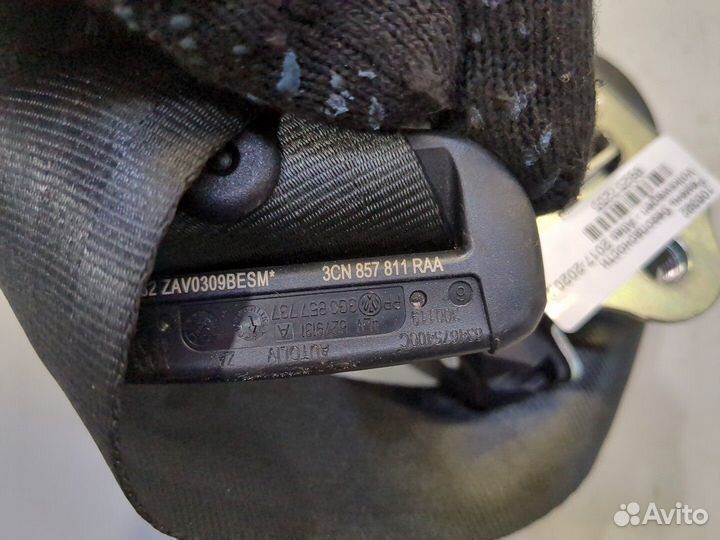 Ремень безопасности Volkswagen Atlas, 2019