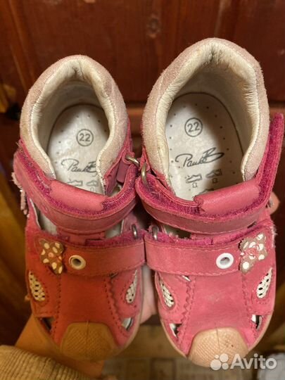 Сандали для девочки 22 р
