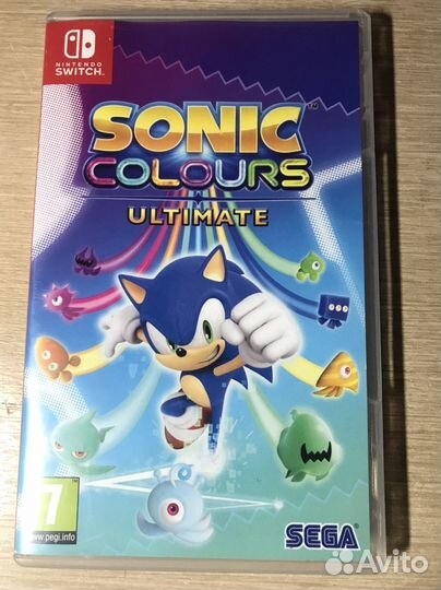 Sonic colours ultimate для nintendo switch