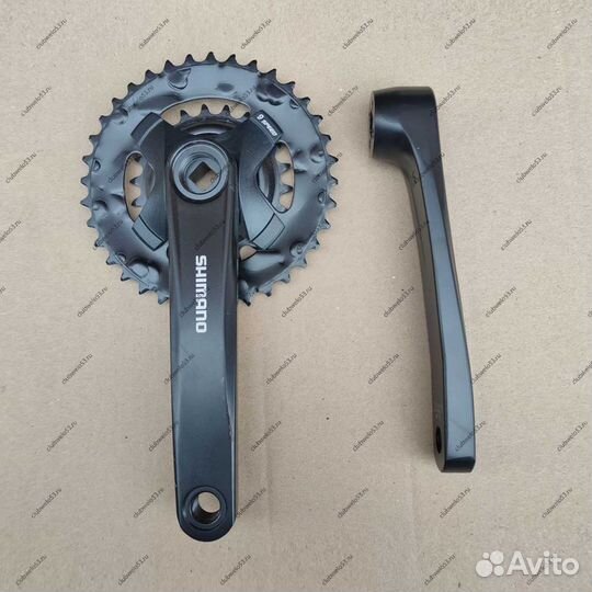 Шатуны Shimano FC-MT101/M315, 36/22,170мм, квадрат