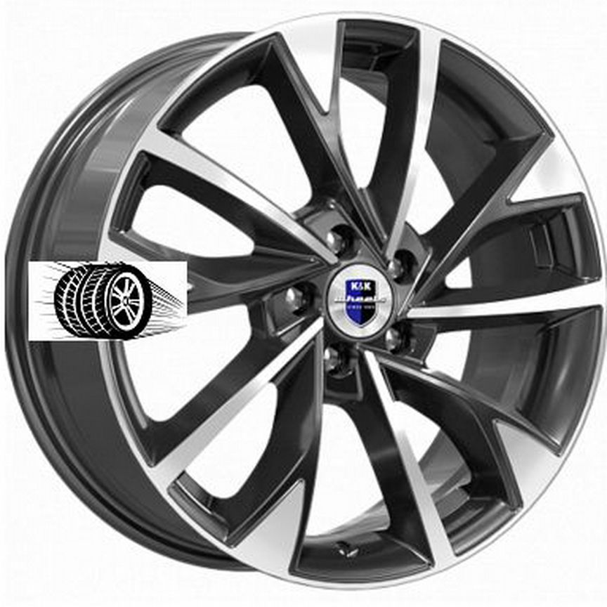 Литые диски K&K 7×R17 5×110