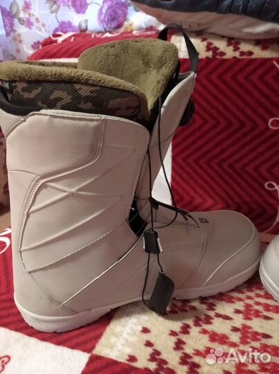 Ботинки для сноуборда Salomon faction boa 45размер