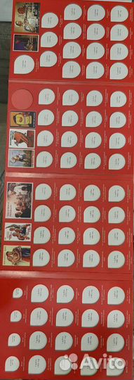 Альбомы планшеты буклеты для монет