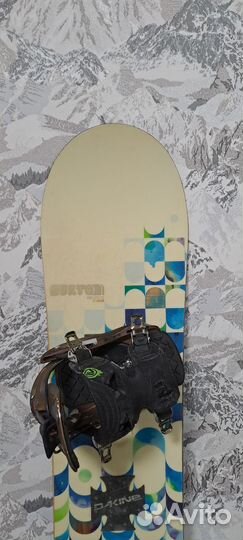 Сноуборд Burton Feelgood 137cm+крепления Flow