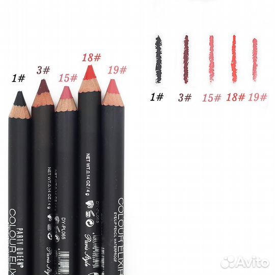 Новые карандаши для макияжа губ и глаз