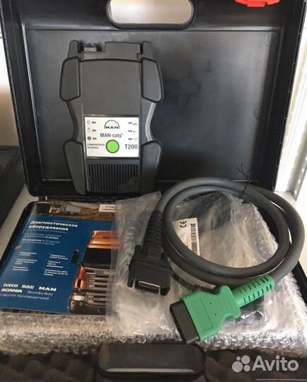 Автосканер MAN T200 + MAN cats II / III