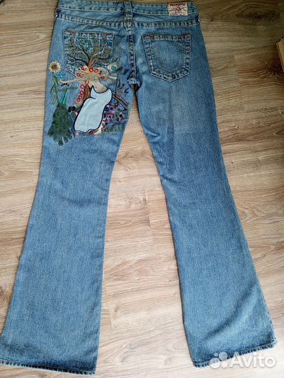 Джинсы клёш True religion 44 46