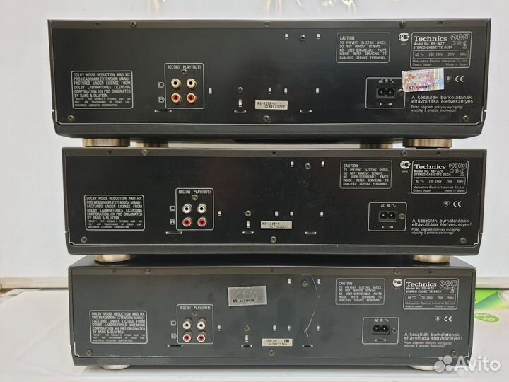 Кассетная дека technics rs az7, rs az 6