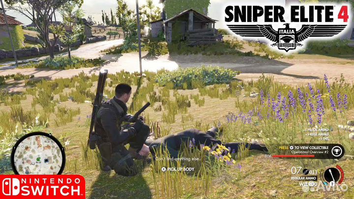 Картридж для Switch Sniper Elite 4