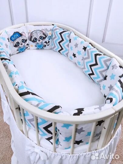 Бортики в кроватку (новые)