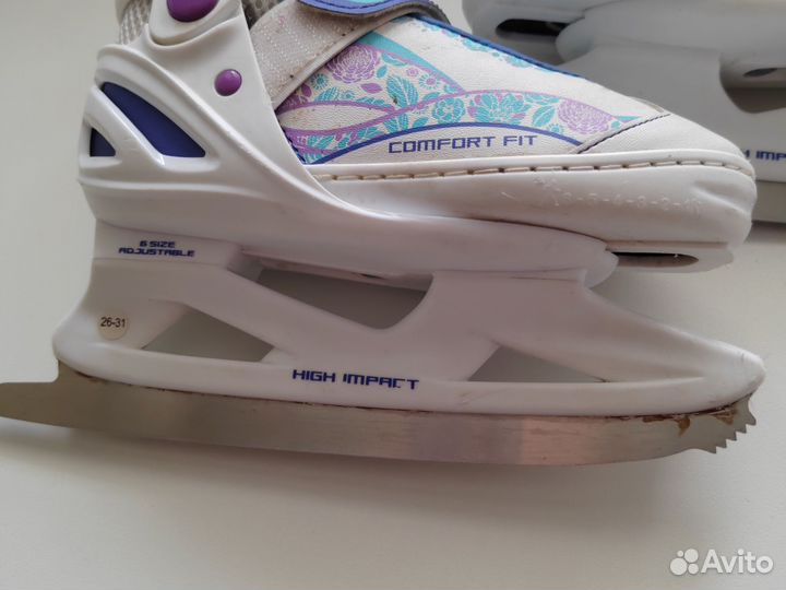 Коньки детские раздвижные 26- 31р