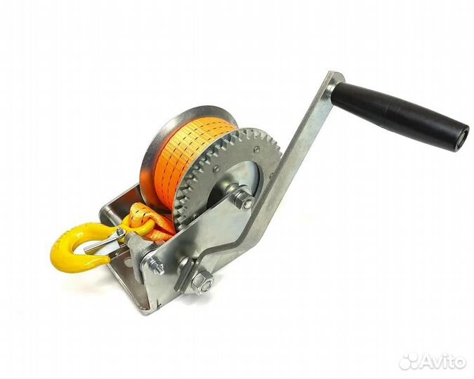 Лебедка ручная барабанная
