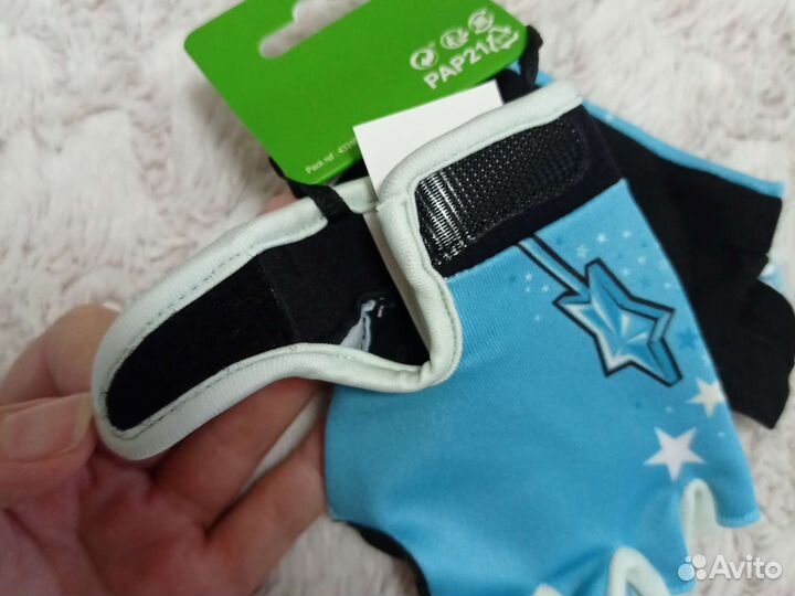 Велосипедные перчатки детские новые