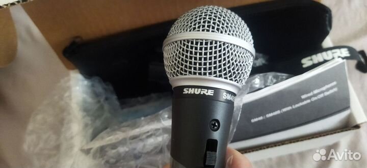 Вокальный микрофон Shure sm48s-lc Оригинал