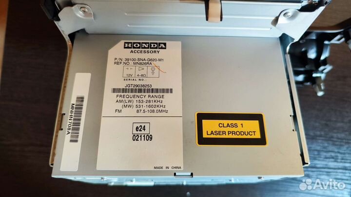 Штатная магнитола Honda Civic