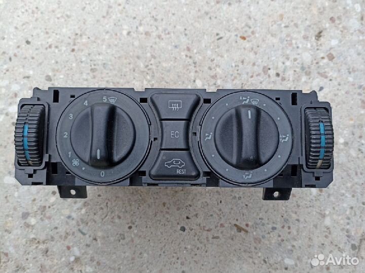 Mercedes W210 блок печкой climatronic